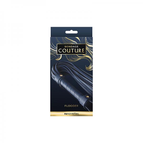 Bondage Couture Flogger Blue