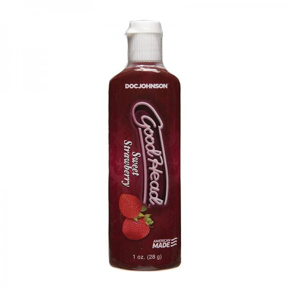 Goodhead Strawberry Oral Gel 1oz.