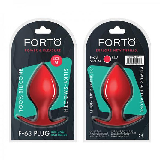 Forto F-63: Rattler Spade Med Red