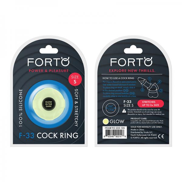 Forto F-33: 17mm 100% Liquid Silicone C-ring Sm Gitd