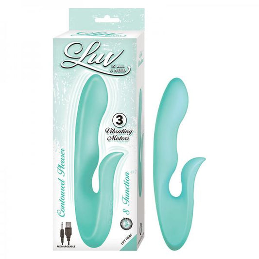 Luv Contoured Pleaser - Aqua