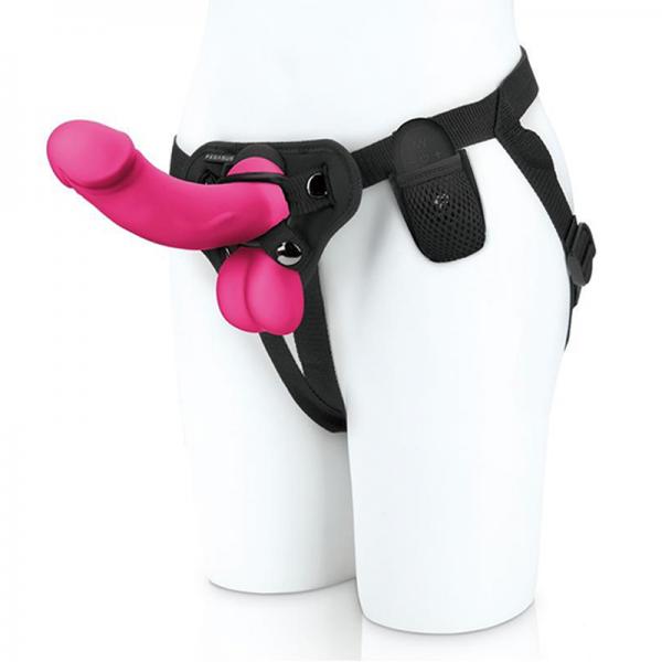 Pegasus Realistic Dildo With Balls - Pink