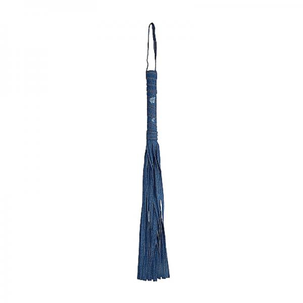 Ouch! Denim Flogger - Roughened Denim Style - Blue